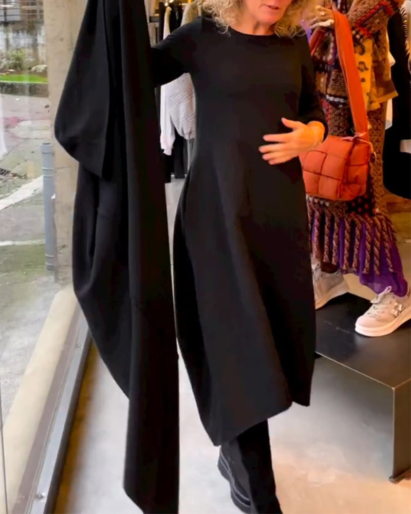 Marion - Vestido Suelto con Bolsillos