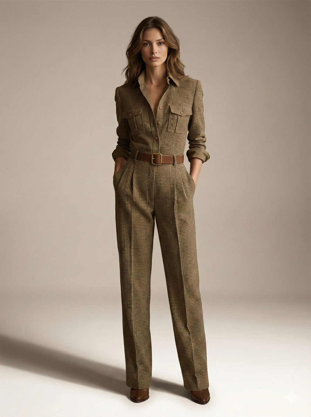 Elga - Mono de Tweed Moderno
