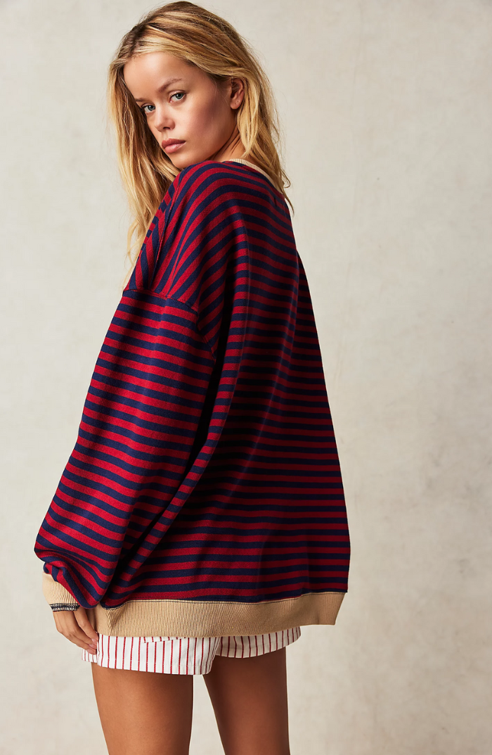 Marina | Jersey Oversize de Rayas