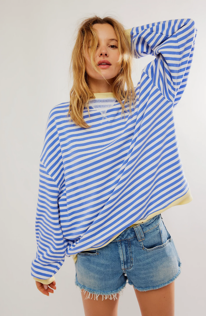 Marina | Jersey Oversize de Rayas