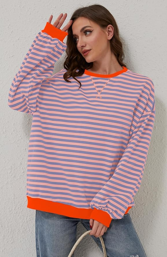 Marina | Jersey Oversize de Rayas