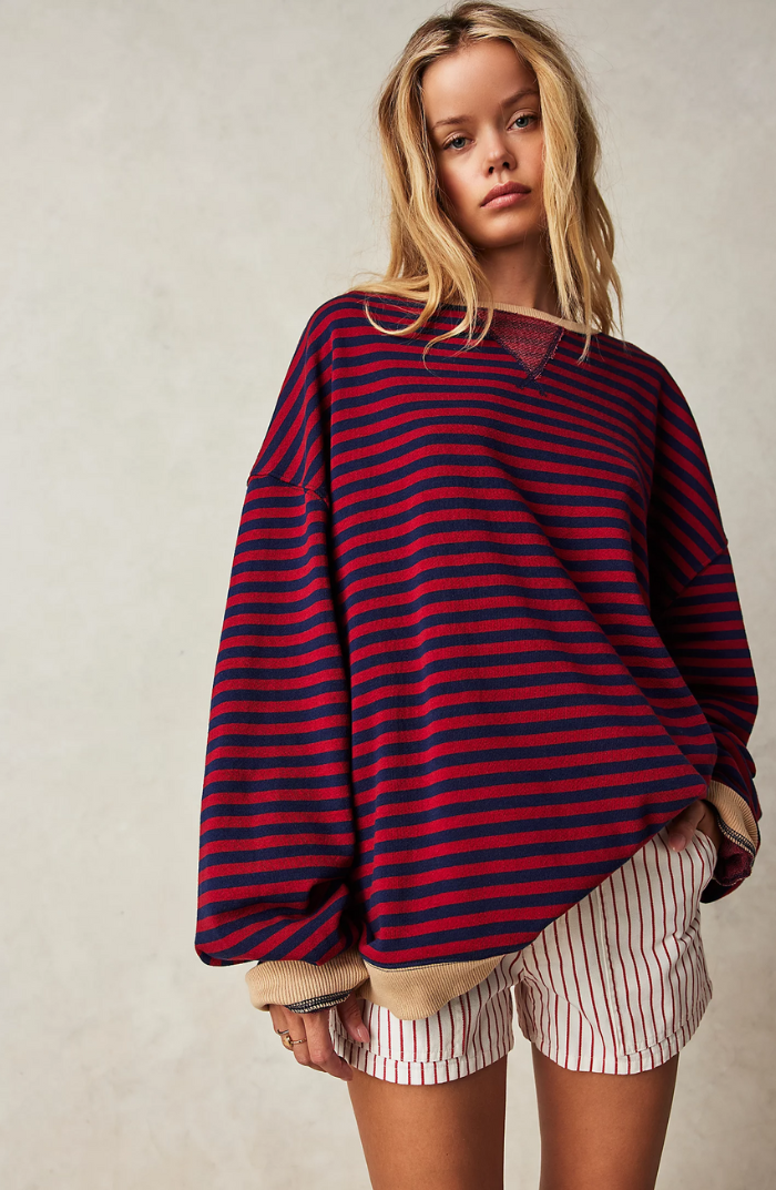 Marina | Jersey Oversize de Rayas