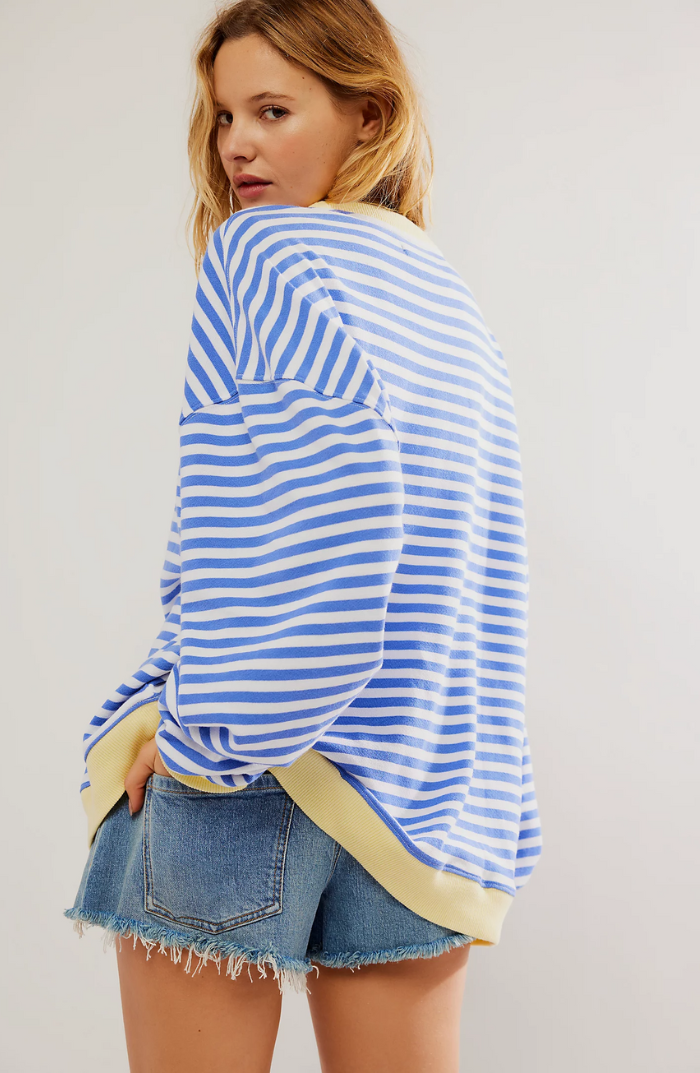 Marina | Jersey Oversize de Rayas