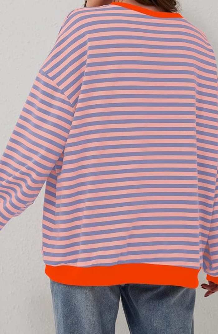 Marina | Jersey Oversize de Rayas