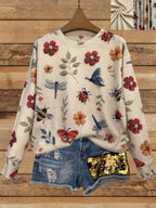 Agnes - Confortable Jersey Estampado Floral