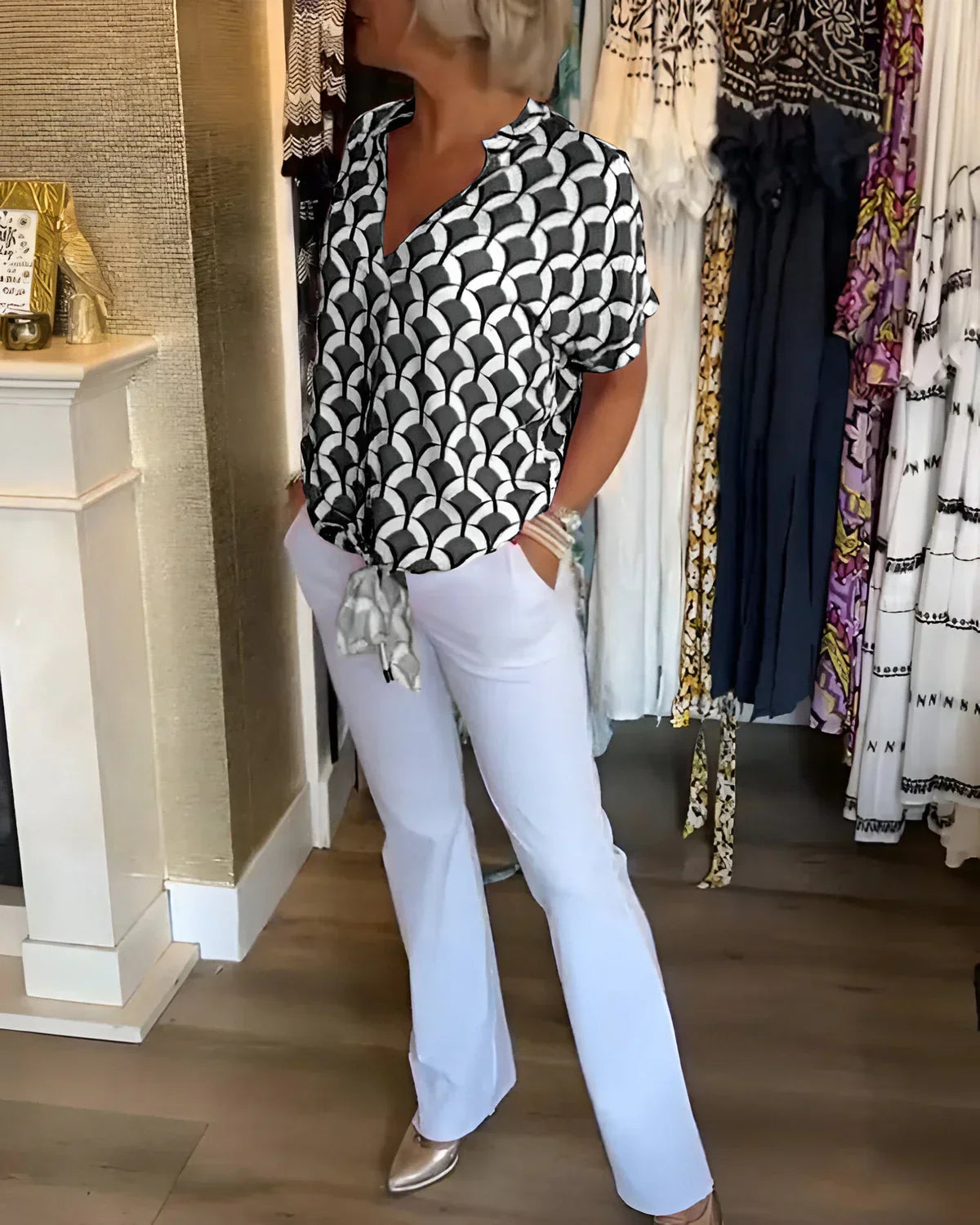 Nayeli - Blusa Ligera con Estilo