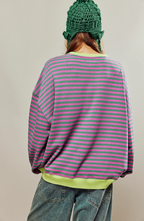 Marina | Jersey Oversize de Rayas