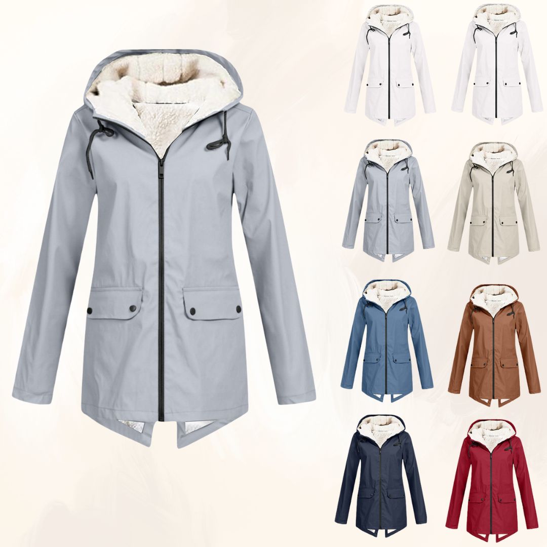 Melania - Abrigo Impermeable y Acogedor