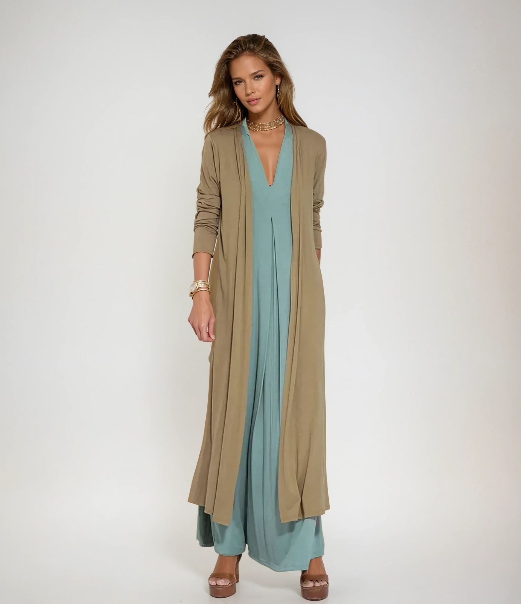 Selene - Vestido con Chaleco