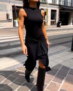 Eulalia - Vestido Midi sin Mangas