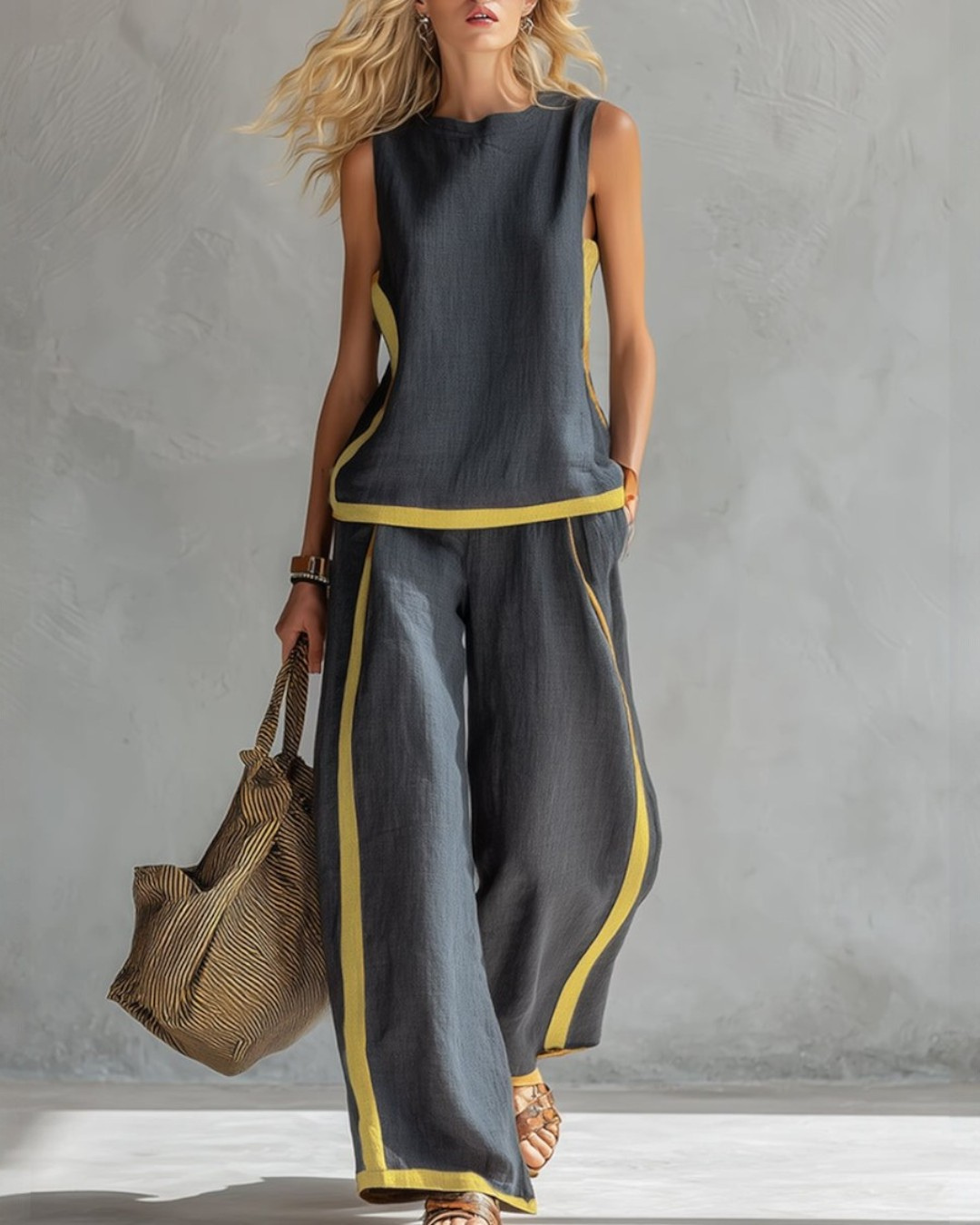 Leila | Conjunto elegante de dos piezas