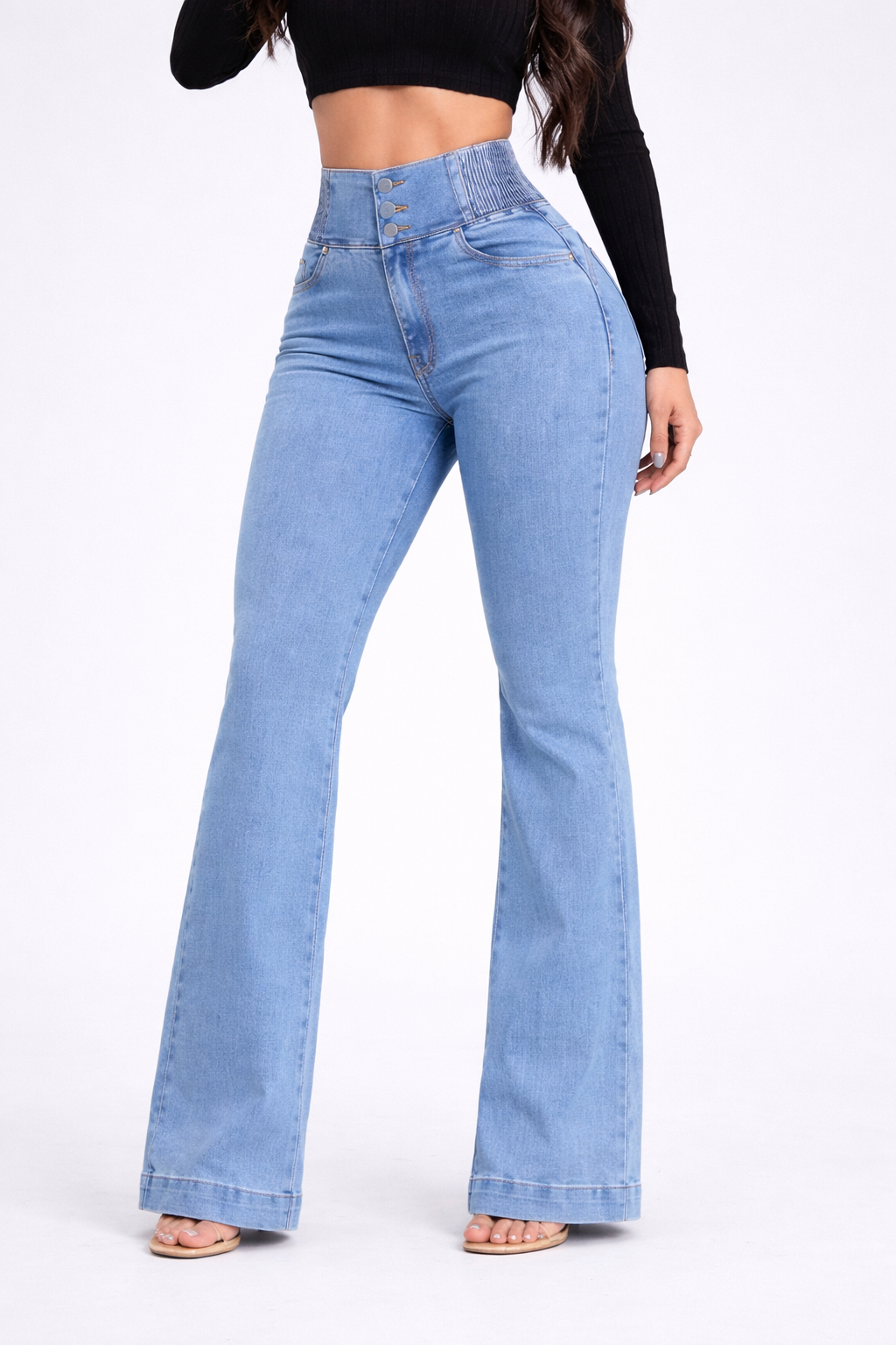 💕Novedad de primavera👖Vaqueros elásticos con cintura alta