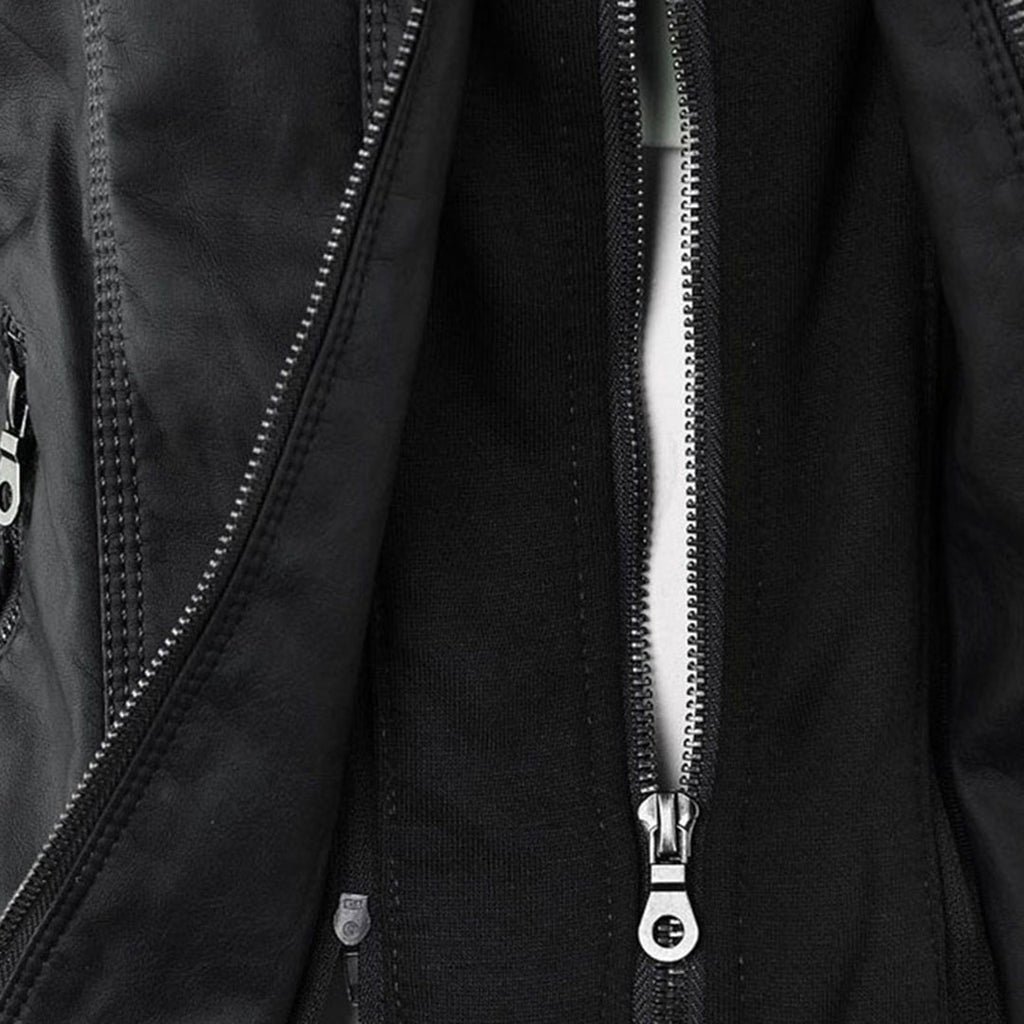Angélica - Chaqueta de Piel con Capucha