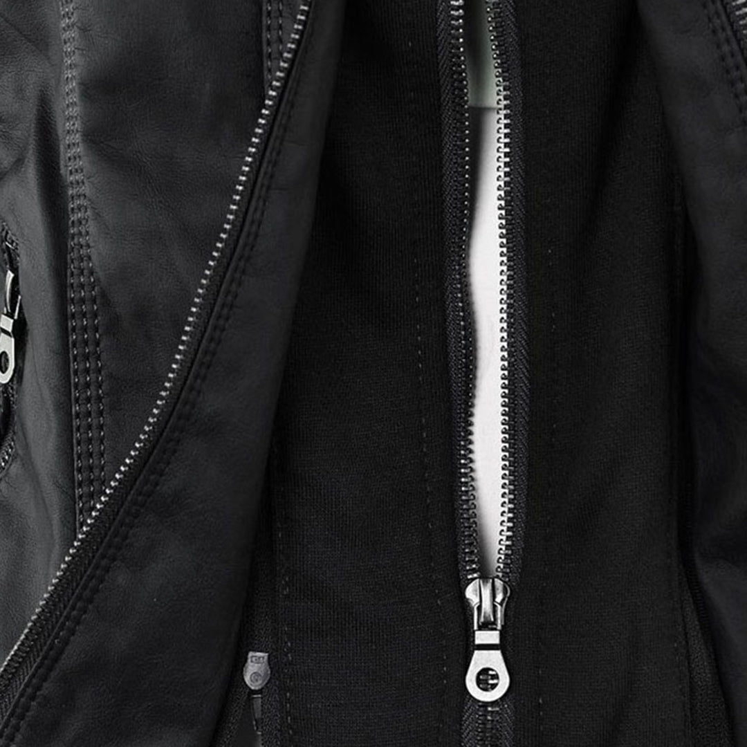 Angélica - Chaqueta de Piel con Capucha