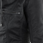 Angélica - Chaqueta de Piel con Capucha