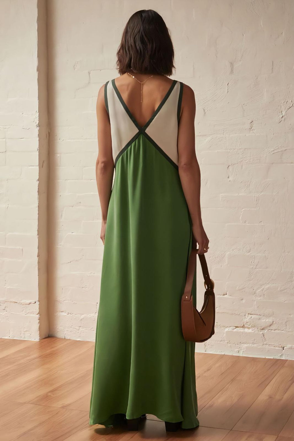 Gabrielle - Vestido Midi sin mangas
