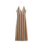 Azucena - Vestido Largo de Colores