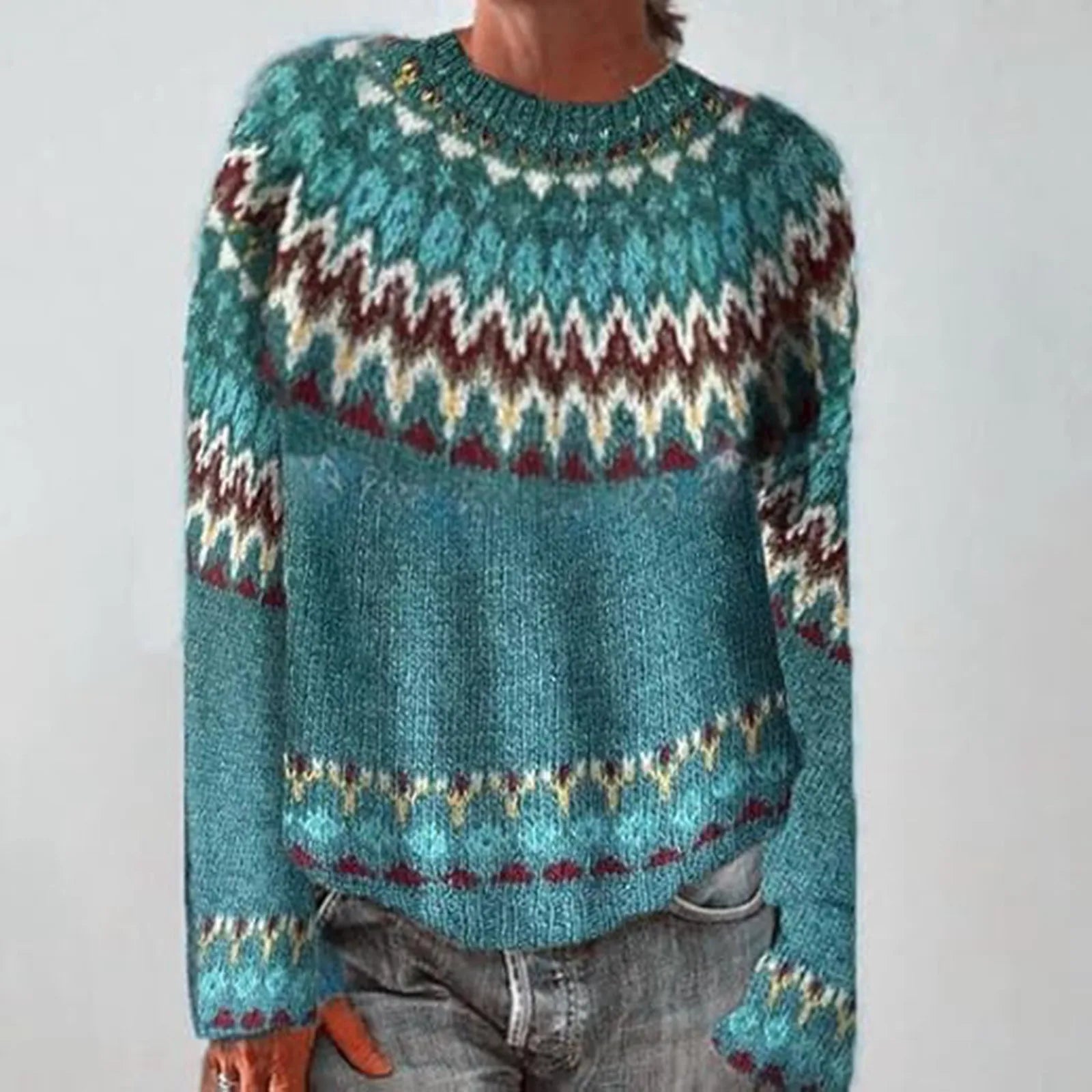 Mara - Jersey Retro Azul