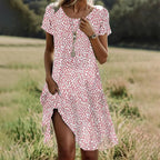 Débora - Vestido Corto con Puntos