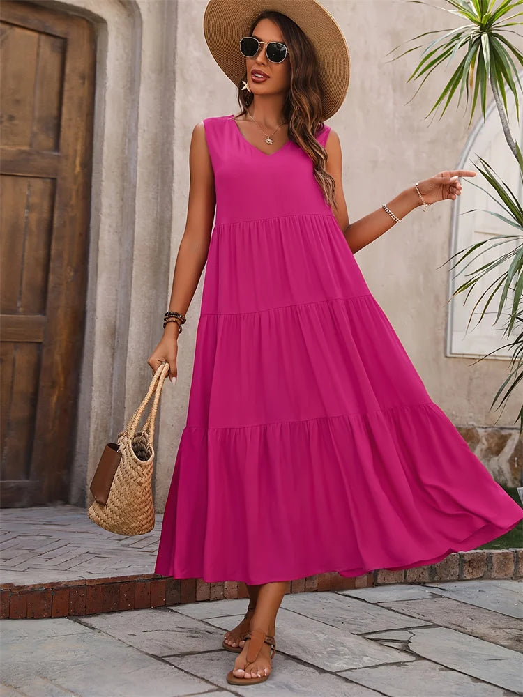 Anabel - Vestido Largo Ligero
