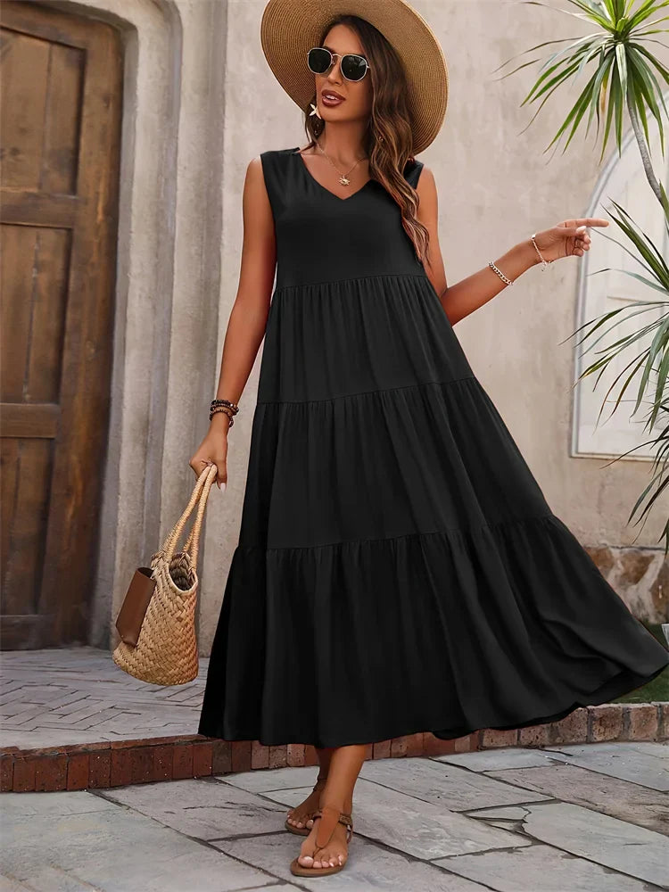 Anabel - Vestido Largo Ligero