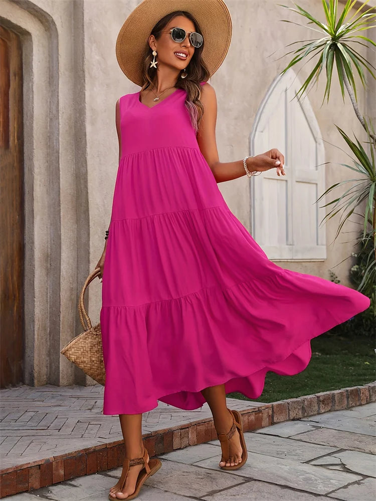 Anabel - Vestido Largo Ligero