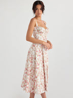 Zenia - Vestido Midi Ligero y Fluido