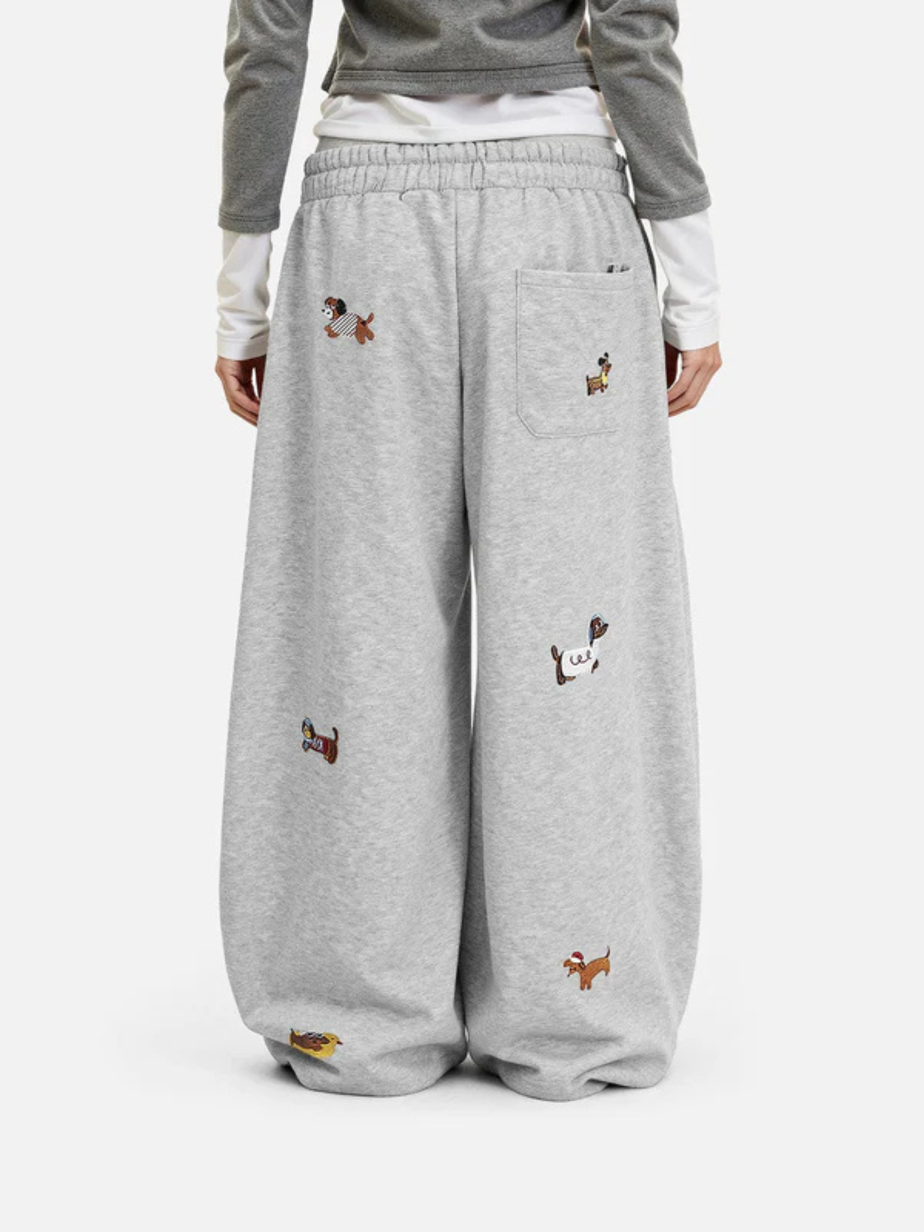 Amalia - Pantalones bordados Pup Barrel 🐾