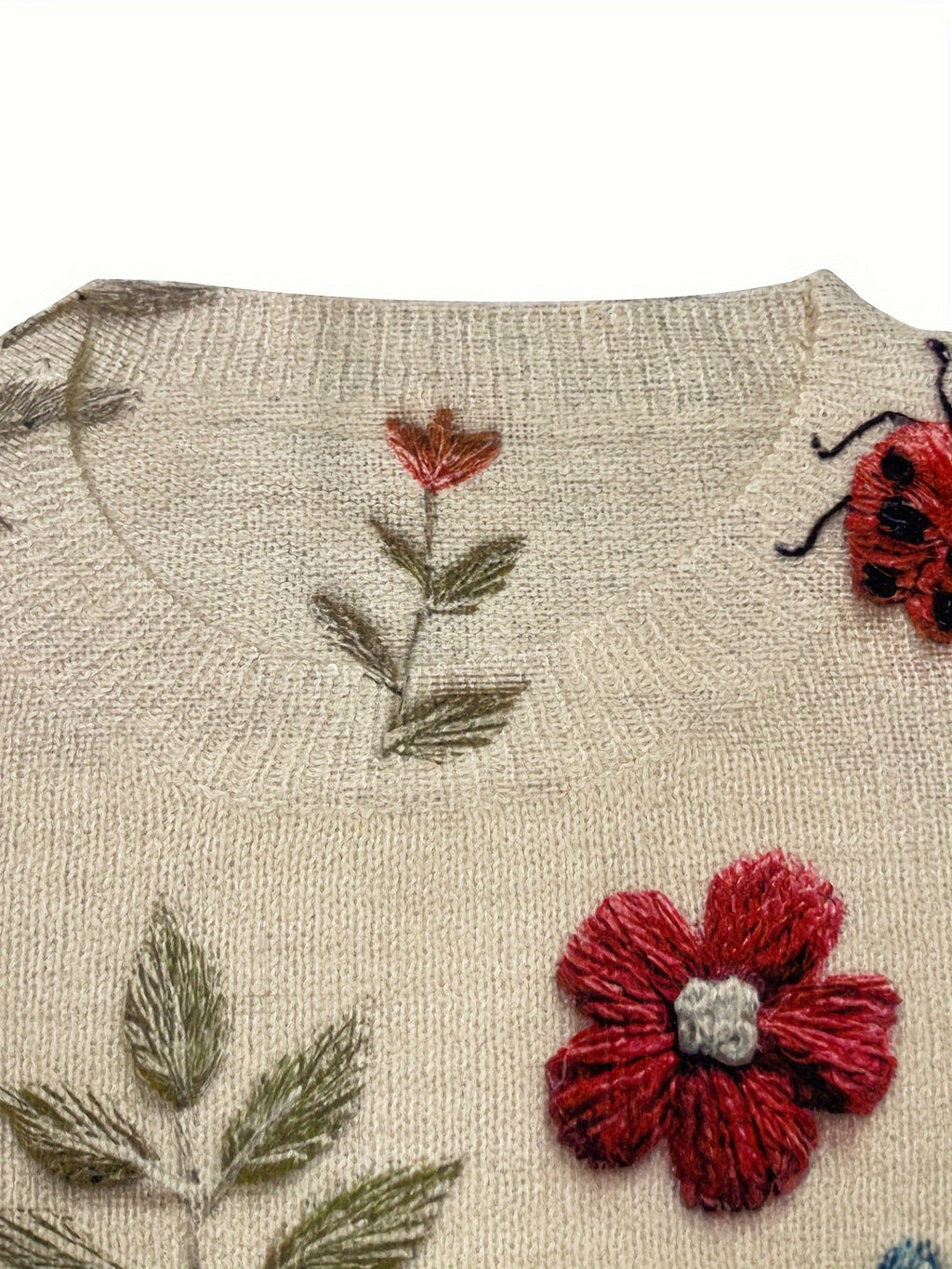 Agnes - Confortable Jersey Estampado Floral