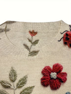 Agnes - Confortable Jersey Estampado Floral
