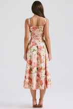 Zenia - Vestido Midi Ligero y Fluido