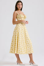 Zenia - Vestido Midi Ligero y Fluido