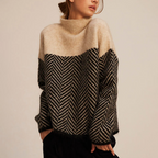 Martina - Suave jersey de cuello alto