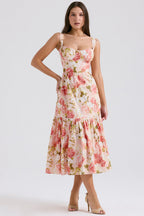 Zenia - Vestido Midi Ligero y Fluido