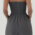 Alba Montiel™ | Conjunto femenino de top bustier y americana – Elegancia y estilo actual