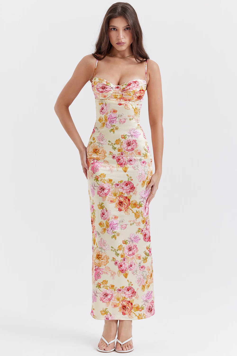 Verónica - Vestido Largo Floral