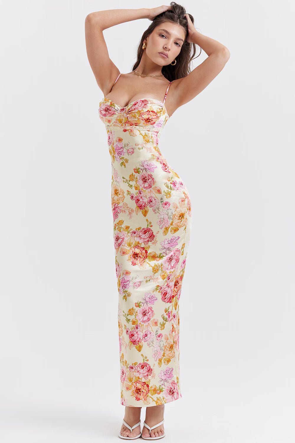 Verónica - Vestido Largo Floral
