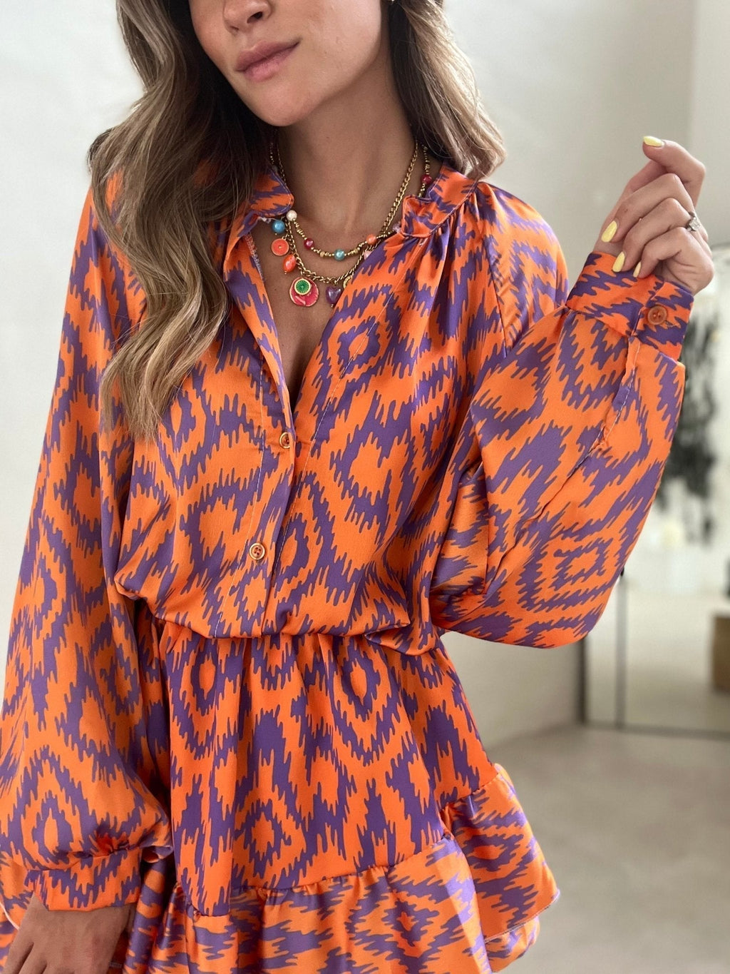 Telma - Vestido Corto Casual