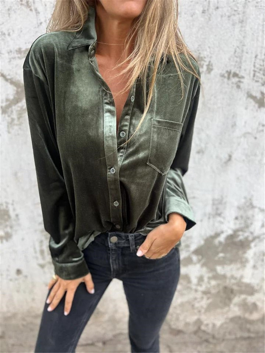 Isis - Blusa Terciopelo