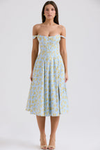 Zenia - Vestido Midi Ligero y Fluido