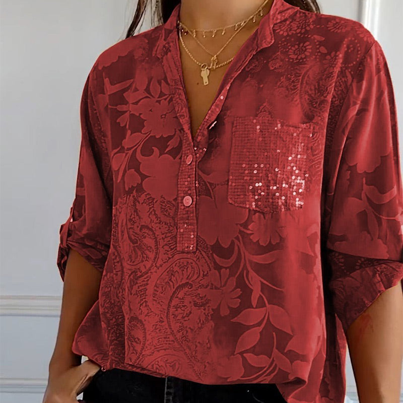 Ester - Blusa estampada