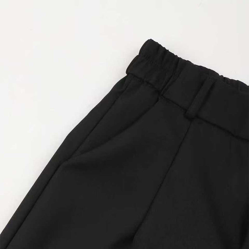 ⌛ Solo 3 días más: ¡50 % de descuento en todo! ⏰Pantalones de traje de mujer con cintura alta