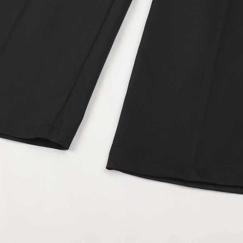 ⌛ Solo 3 días más: ¡50 % de descuento en todo! ⏰Pantalones de traje de mujer con cintura alta