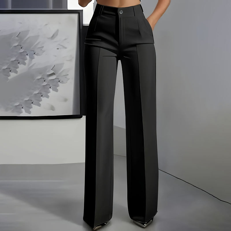 ⌛ Solo 3 días más: ¡50 % de descuento en todo! ⏰Pantalones de traje de mujer con cintura alta